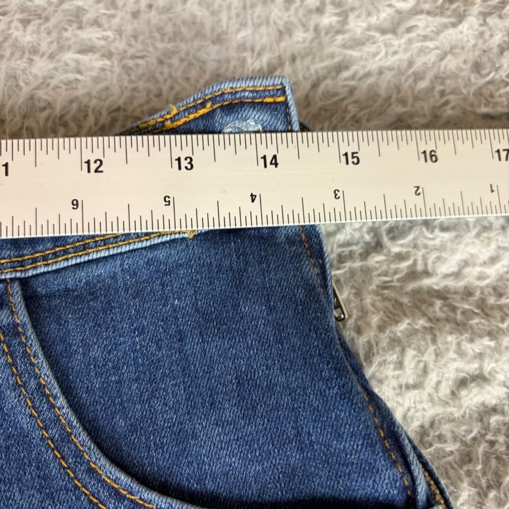 Anthropologie Pilcro and the Letterpress High Rise Bootcut Jeans Blue Size 28 - Picture 5 of 11